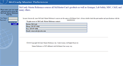 Desktop Screenshot of mccradyreference.com